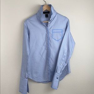 Pink Tartan Trompe L’oeil Shirt. Size 6 (UEC)